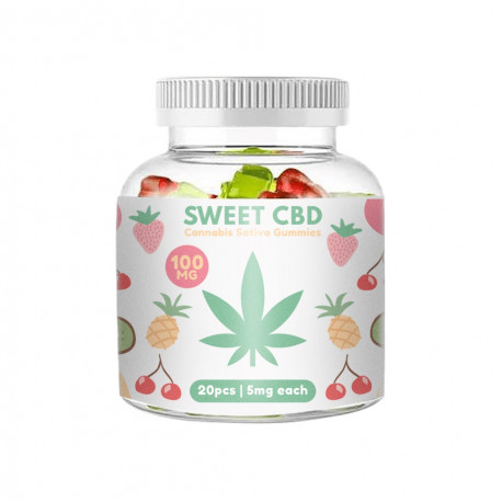 Żelki mix smaków Sweet CBD 100mg