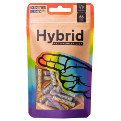 Filtry węglowe celulozowe Hybrid Supreme Rainbow 6.4/55szt