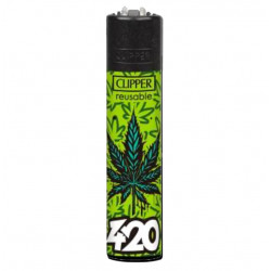 Zapalniczka Clipper Graff Weed