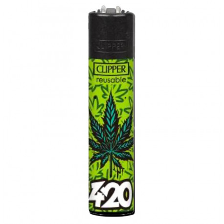 Zapalniczka Clipper Graff Weed