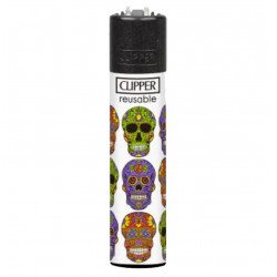 Zapalniczka Clipper Triple Skull