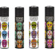 Zapalniczka Clipper Triple Skull