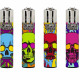 Zapalniczka Clipper Colorful Skulls