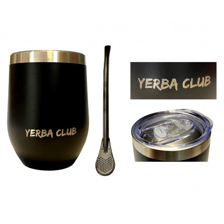 Matero Stalowe Yerba Club Black 350ml