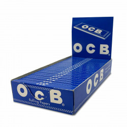 Bibułki OCB niebieskie box 25 sztuk