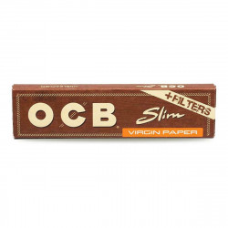 Bibułki OCB Virgin Brown Slim + filtry