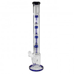 Bongo szklane The Skyscraper Blue Ice Bong 4x8-Arm