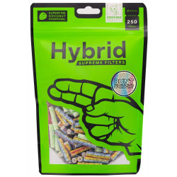 Filtry Hybrid Supreme 6.4mm 250szt Mix Kolor