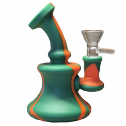 Bongo silikon 13cm Green Orange