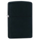 Zippo Black Matte plus Benzyna 125ml Knot Kamienie