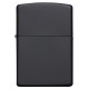 Zippo Black Matte plus Benzyna 125ml Knot Kamienie