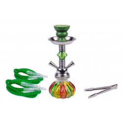 Shisha Pączek Rasta 2 węże 27cm