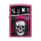 Zapalniczka Zippo benzynowa Pink Punk Skull