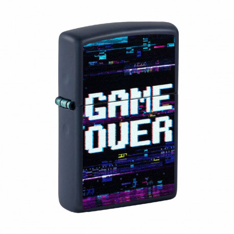 Zapalniczka Zippo benzynowa Game Over Navy Matte