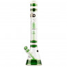 Bongo Grace Glass GG Golden Line Green Beaker