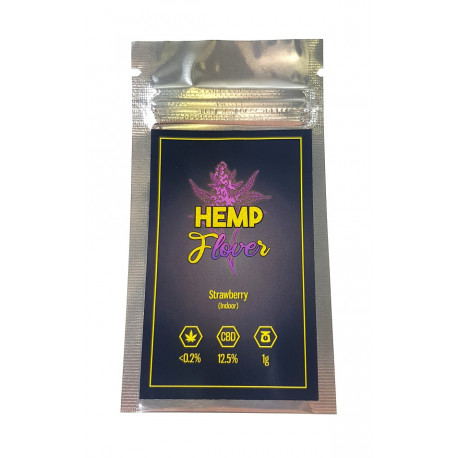 Susz Konopny Hemp FloveR Strawberry 12,5% CBD 1g