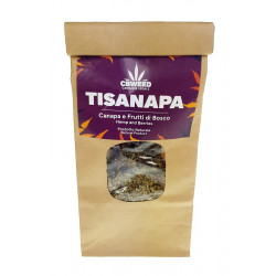 Herbata konopna Tisanapa owoce leśne