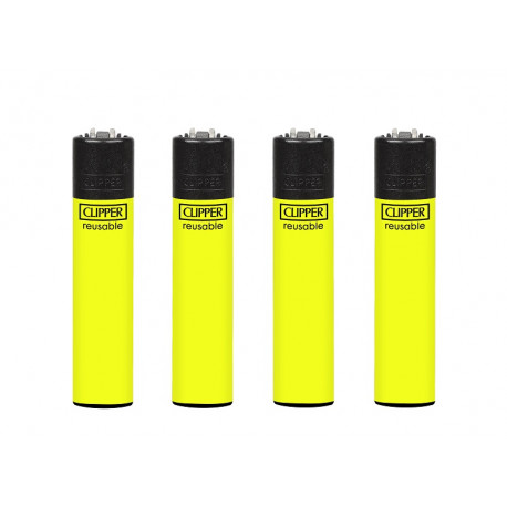 Zapalniczka Clipper Yellow Fluo